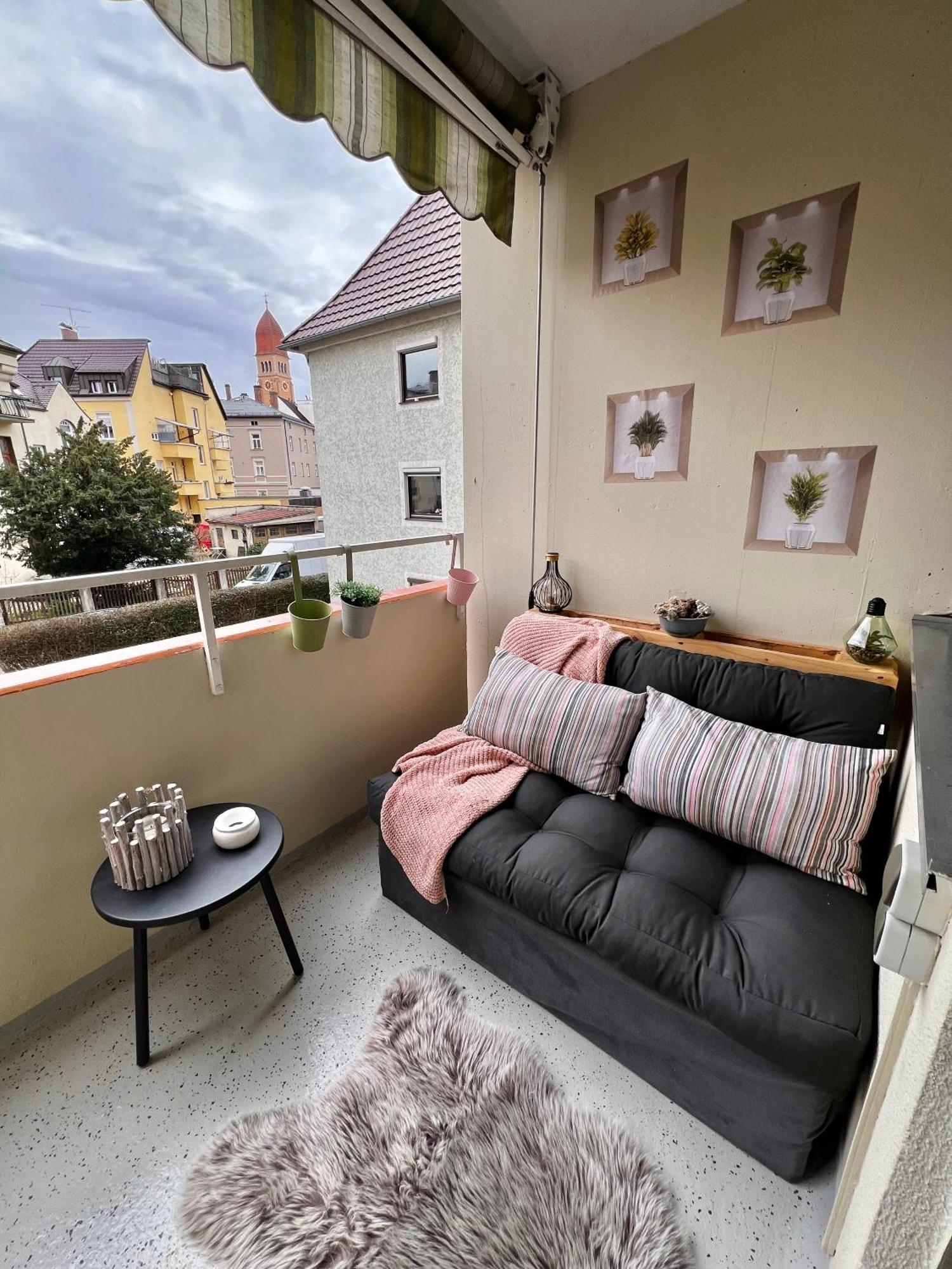 Lilis Apartment Mit Balkon Augsburg Dış mekan fotoğraf